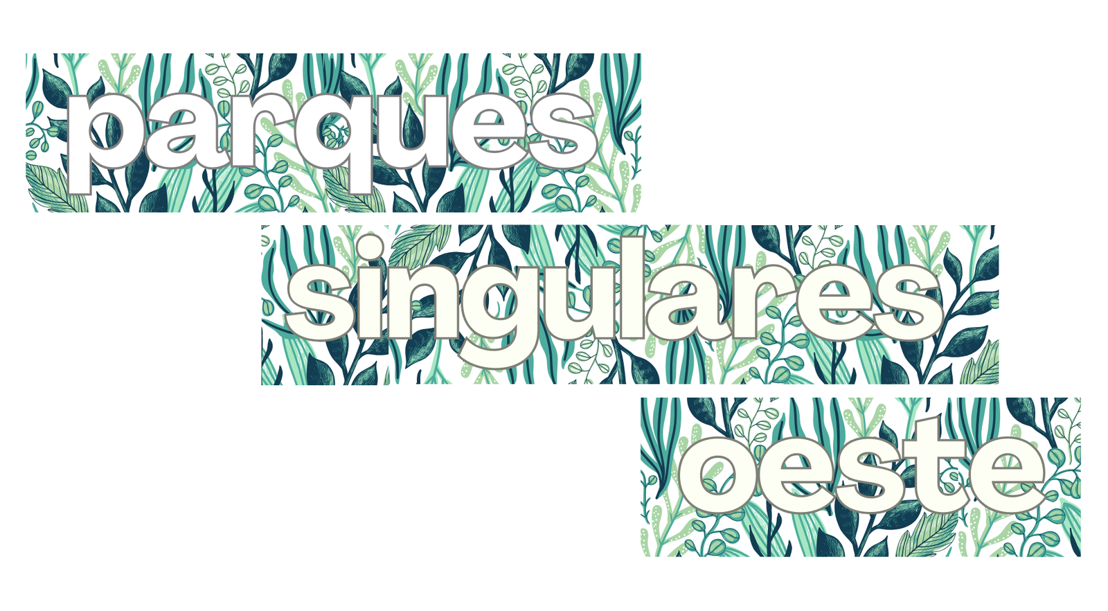 imagen en forma de hojas parques singulares oeste