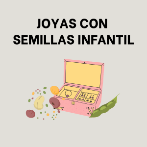joyas con semillas infantil